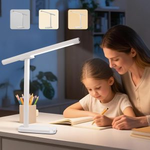 USALighting Dual-Mode Magnetic LED Desk & Task Lamp