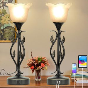 Bundle: Matching Bedside Night Lamp Duo