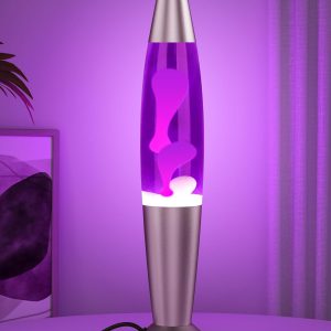 NovaCrest Purple LED Liquid Motion Accent Lamp