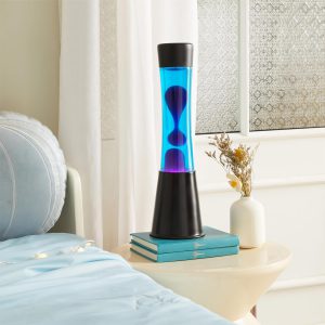 ZenLux 15.43" Cylindrical Motion Glow Lava Lamp